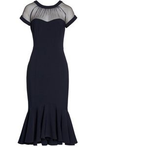 ❌SOLD❌Maggy London Black Midi Dress